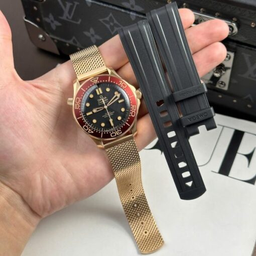Omega Best Replica Watch Seamaster Diver 300M Bronze Gold VS Factory 42mm - Image 2