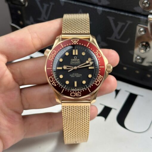 Omega Best Replica Watch Seamaster Diver 300M Bronze Gold VS Factory 42mm - Image 3