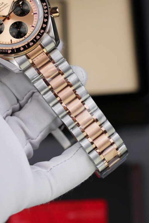 Omega SpeedMaster Fake Watch MoonWatch Demi Rose Gold 42mm - Image 10