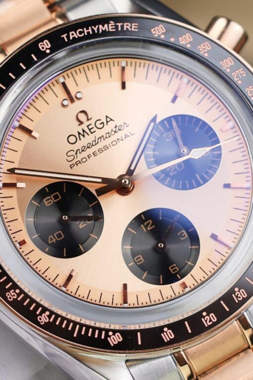 Omega SpeedMaster Fake Watch MoonWatch Demi Rose Gold 42mm - Image 7