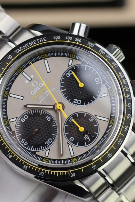 Omega Speedmaster Copies Watches Racing Chronograph Gray Dial 40mm - Image 7