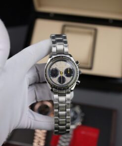 Alternative view of Omega Speedmaster Copies Watches Racing Chronograph Gray Dial 40mm