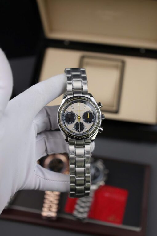 Omega Speedmaster Copies Watches Racing Chronograph Gray Dial 40mm - Image 2