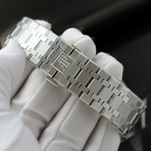 Audemars Piguet 26574 Replica Watches Salmon Dial Metal Wire 41mm - Image 11