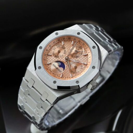 Audemars Piguet 26574 Replica Watches Salmon Dial Metal Wire 41mm - Image 3