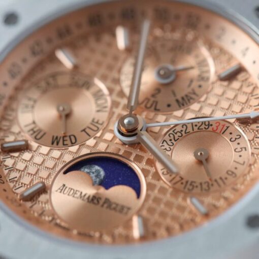 Audemars Piguet 26574 Replica Watches Salmon Dial Metal Wire 41mm - Image 6