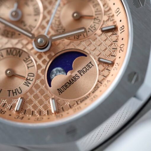 Audemars Piguet 26574 Replica Watches Salmon Dial Metal Wire 41mm - Image 7