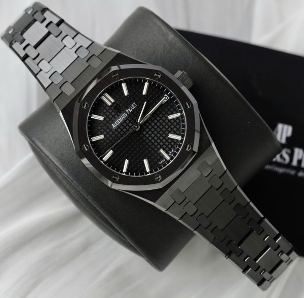 Audemars Piguet Royal Oak 15500 Replica Watch Black Ceramic APS Factory 41mm - Image 3