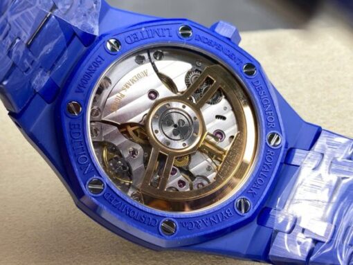 Audemars Piguet Best Copies Watch Royal Oak 15500 Ceramic Blue APS Factory 41mm - Image 10