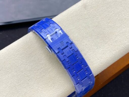 Audemars Piguet Best Copies Watch Royal Oak 15500 Ceramic Blue APS Factory 41mm - Image 11