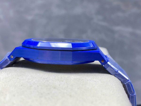 Audemars Piguet Replica Watch Royal Oak 15500 Ceramic Blue APS Factory 41mm - Image 8