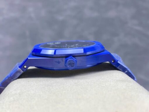 Audemars Piguet Replica Watch Royal Oak 15500 Ceramic Blue APS Factory 41mm - Image 7