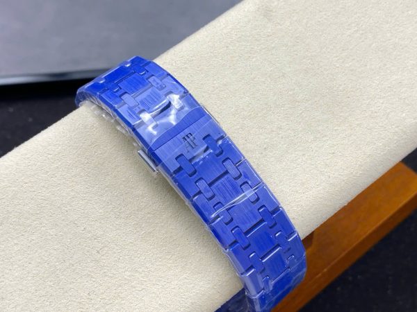 Audemars Piguet Replica Watch Royal Oak 15500 Ceramic Blue APS Factory 41mm - Image 10
