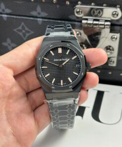 Audemars Piguet Royal Oak 15500 Replica Watch Black Dial F1 Factory 41mm