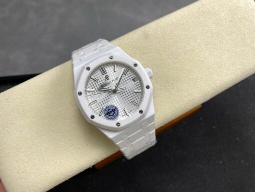Audemars Piguet Royal Oak 15500 Best Copies Watch White Ceramic APS Factory 41mm - Image 2