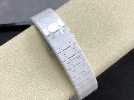 Audemars Piguet Royal Oak 15500 Best Copies Watch White Ceramic APS Factory 41mm - Image 10