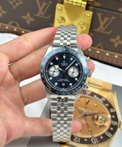 Tudor Black Bay Chronograph Replica Watches Blue Dial TW Factory 41mm