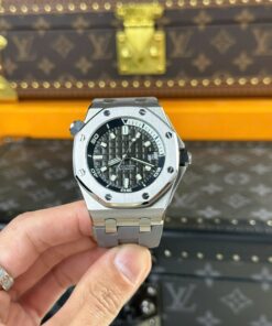 Audemars Piguet Knock Off Watches Royal Oak Offshore 15720 Black Dial APS Factory 42mm