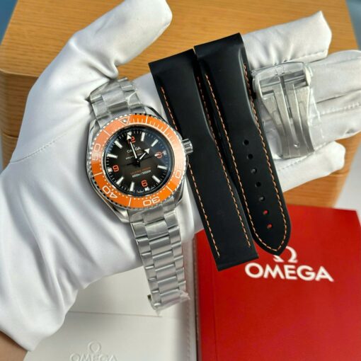 Omega Luxury Fake Watches Seamaster Planet Ocean 6000M Ultra Deep VS Factory 45.5mm