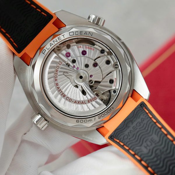 Omega Planet Ocean 600M Luxury Fake Watches Rubber Strap VS Factory 43.5mm - Image 10