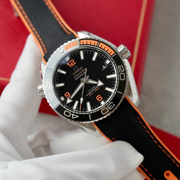 Omega Planet Ocean 600M Luxury Fake Watches Rubber Strap VS Factory 43.5mm - Image 3