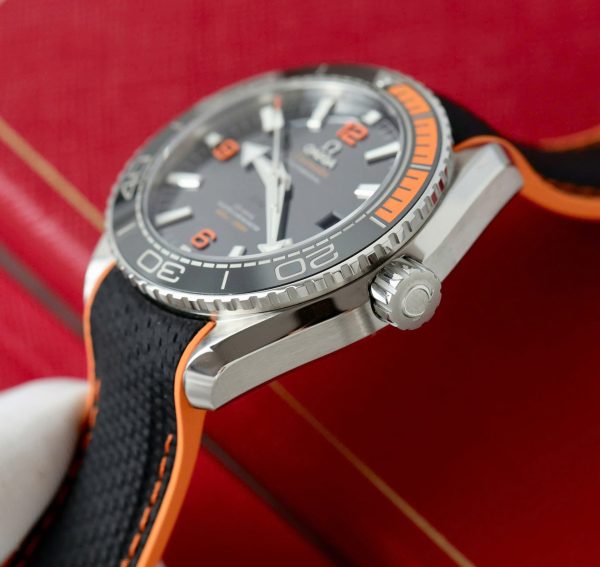 Omega Planet Ocean 600M Luxury Fake Watches Rubber Strap VS Factory 43.5mm - Image 8
