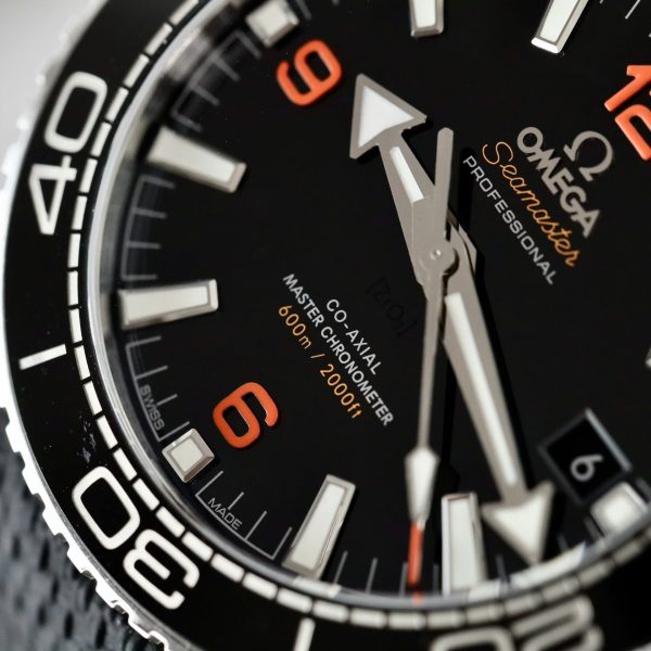 Omega Planet Ocean 600M Luxury Fake Watches Rubber Strap VS Factory 43.5mm - Image 6