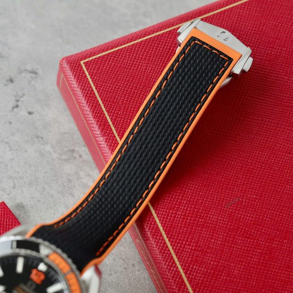 Omega Planet Ocean 600M Luxury Fake Watches Rubber Strap VS Factory 43.5mm - Image 11