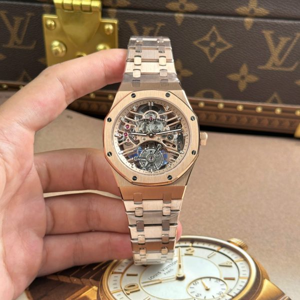 Audemars Piguet Imitation Watches Royal Oak 26735 Tourbillon Movement 41mm - Image 2