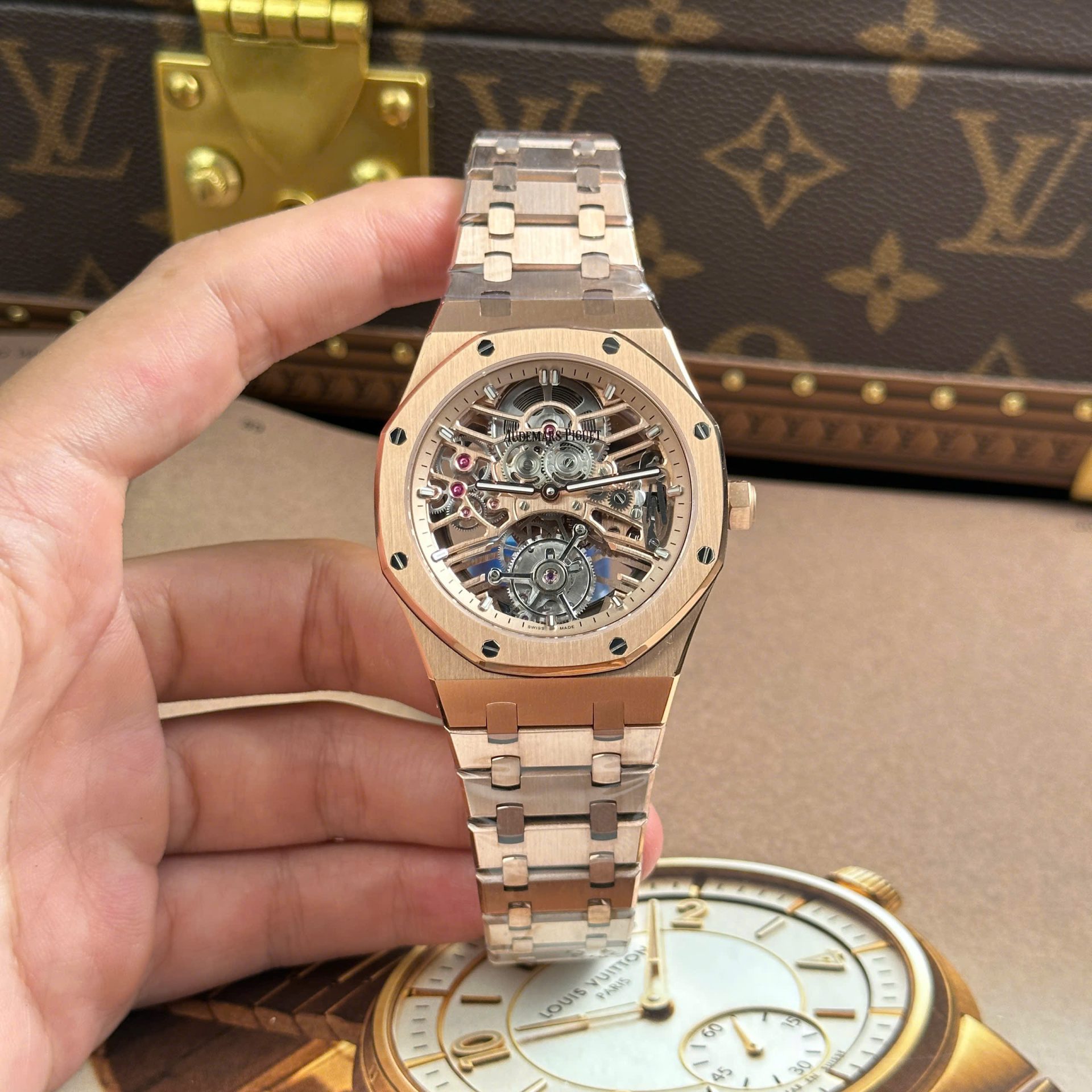 Audemars Piguet Imitation Watches Royal Oak 26735 Tourbillon Movement 41mm