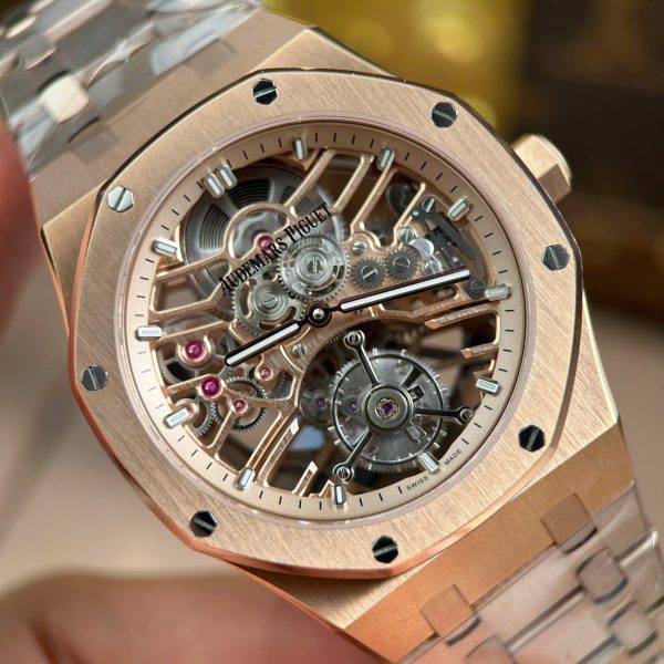 Audemars Piguet Imitation Watches Royal Oak 26735 Tourbillon Movement 41mm - Image 5
