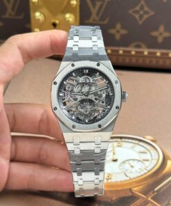 Audemars Piguet Knock Off Watches Royal Oak Tourbillon 26735 Skeleton Dial Metal Wire 41mm