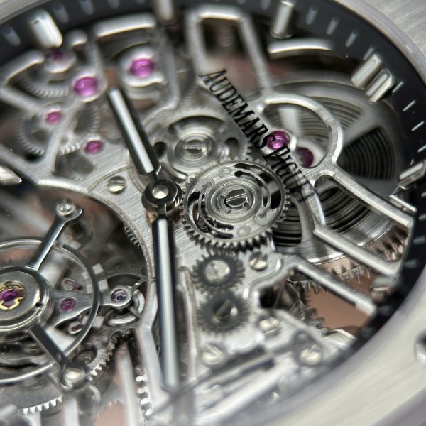 Audemars Piguet Knock Off Watches Royal Oak Tourbillon 26735 Skeleton Dial Metal Wire 41mm - Image 6