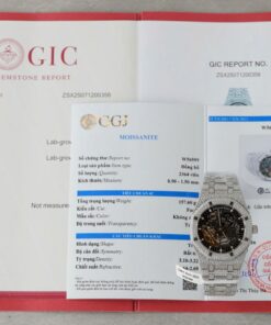 Audemars Piguet Royal Oak 15407 Custom Full Moissanite Diamonds Hong Kong 41mm