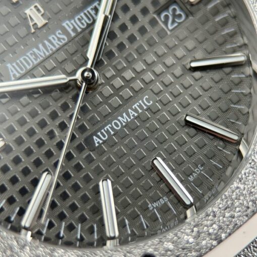 Audemars Piguet Royal Oak 15410 Frosted Replica Watches Gray Dial Automatic Movement APS Factory 41mm - Image 7