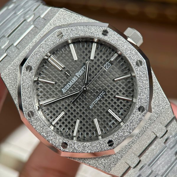 Audemars Piguet Royal Oak 15410 Frosted Replica Watches Gray Dial Automatic Movement APS Factory 41mm - Image 5