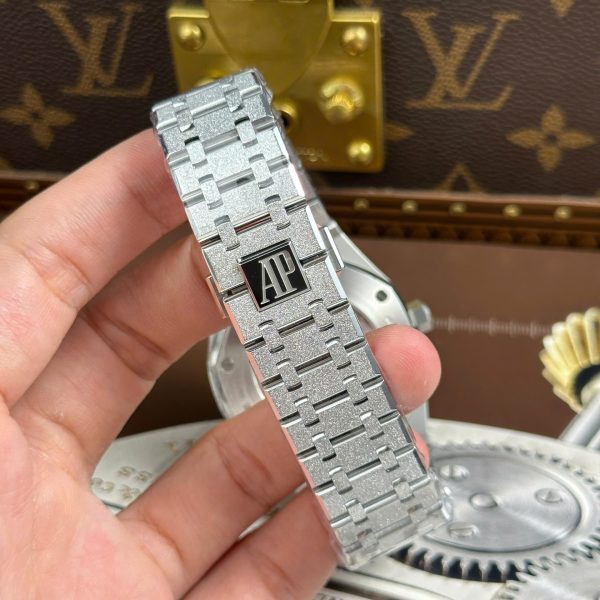 Audemars Piguet Royal Oak 15410 Frosted Replica Watches Gray Dial Automatic Movement APS Factory 41mm - Image 13