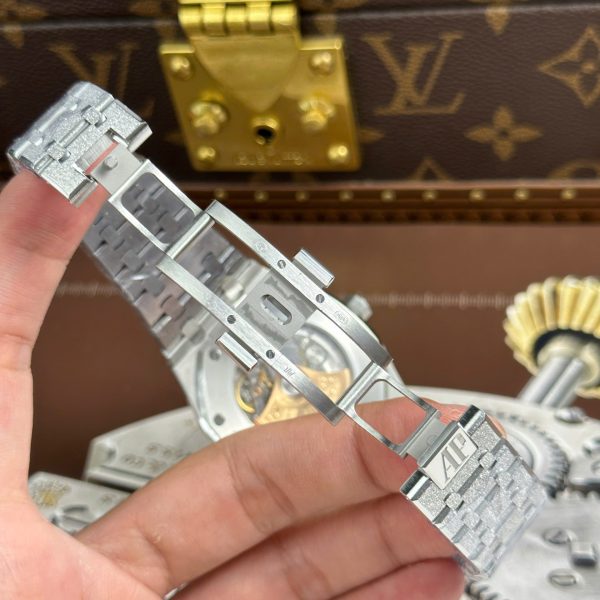 Audemars Piguet Royal Oak 15410 Frosted Replica Watches Gray Dial Automatic Movement APS Factory 41mm - Image 14