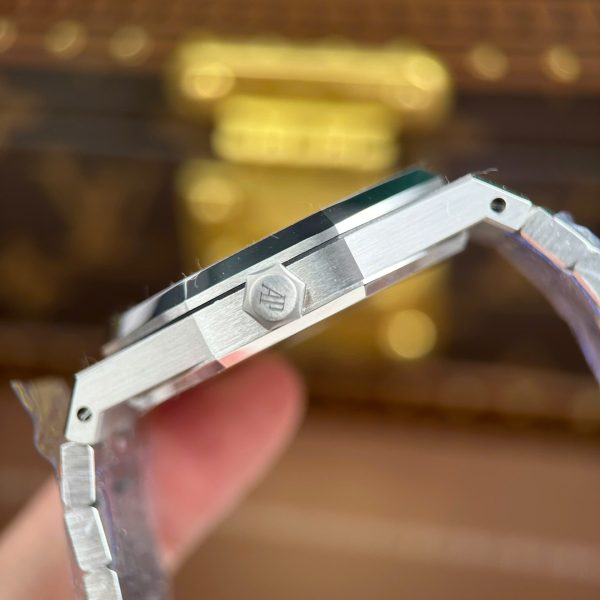 Audemars Piguet Royal Oak 15410 Frosted Replica Watches Gray Dial Automatic Movement APS Factory 41mm - Image 10