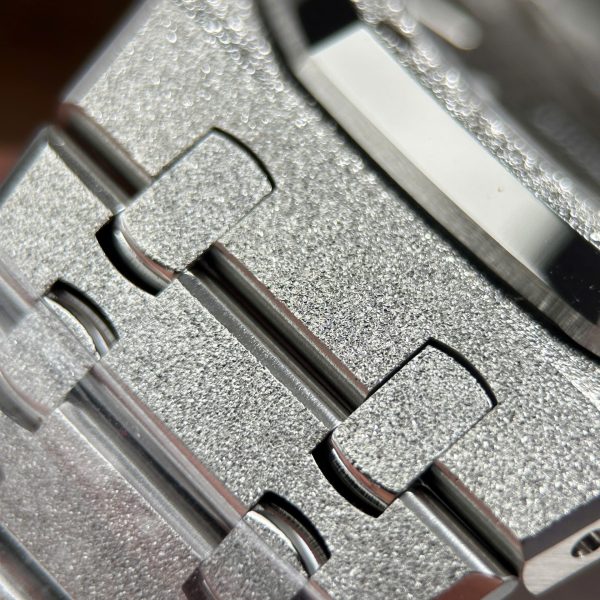 Audemars Piguet Royal Oak 15410 Frosted Replica Watches Gray Dial Automatic Movement APS Factory 41mm - Image 9