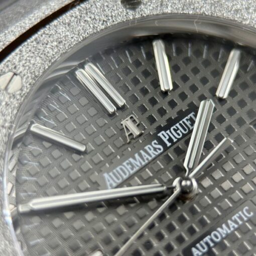 Audemars Piguet Royal Oak 15410 Frosted Replica Watches Gray Dial Automatic Movement APS Factory 41mm - Image 8