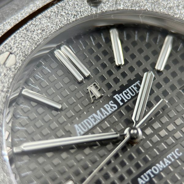 Audemars Piguet Royal Oak 15410 Frosted Replica Watches Gray Dial Automatic Movement APS Factory 41mm - Image 8
