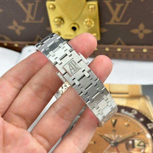 Audemars Piguet Royal Oak 77450 Fake Watches Tiffany Dial Metal Wire OM Factory 34mm - Image 12
