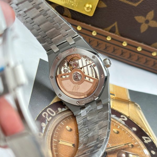 Audemars Piguet Royal Oak 77450 Fake Watches Tiffany Dial Metal Wire OM Factory 34mm - Image 11