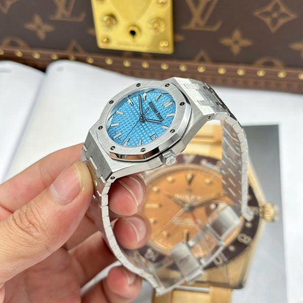 Audemars Piguet Royal Oak 77450 Fake Watches Tiffany Dial Metal Wire OM Factory 34mm - Image 7