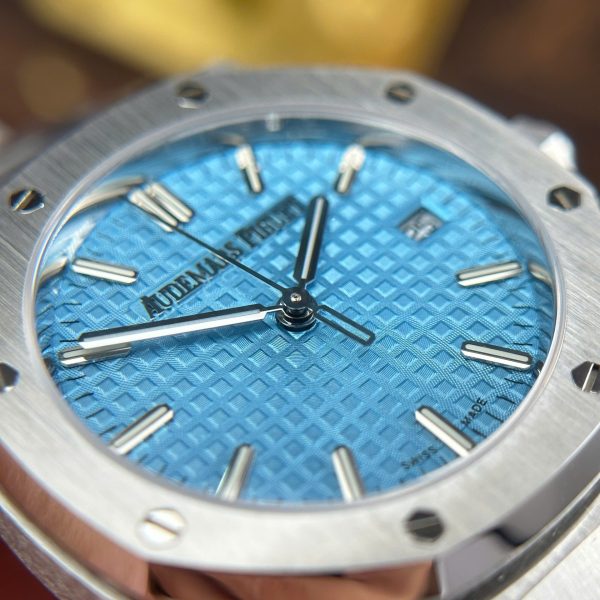 Audemars Piguet Royal Oak 77450 Fake Watches Tiffany Dial Metal Wire OM Factory 34mm - Image 5