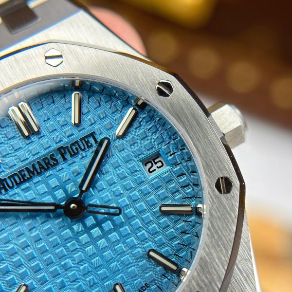 Audemars Piguet Royal Oak 77450 Fake Watches Tiffany Dial Metal Wire OM Factory 34mm - Image 6