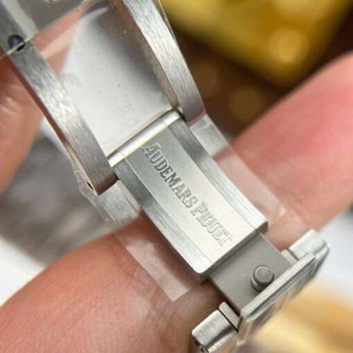 Audemars Piguet Royal Oak 77450 Fake Watches Tiffany Dial Metal Wire OM Factory 34mm - Image 14