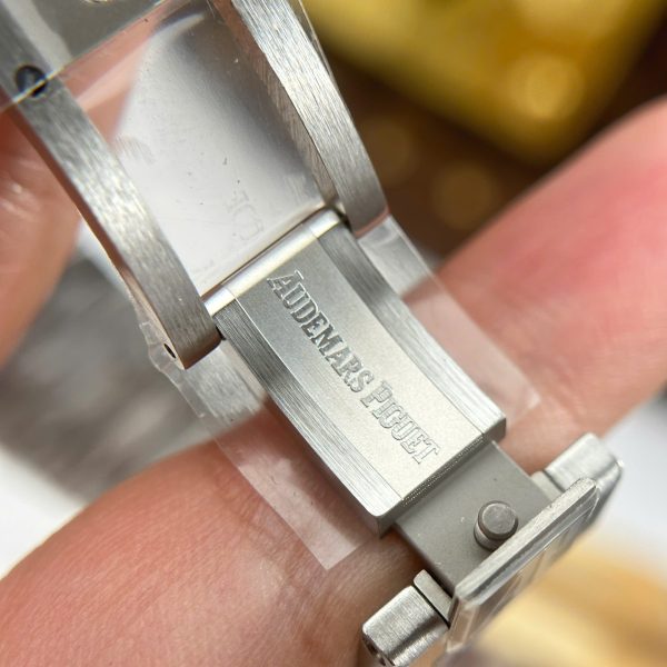 Audemars Piguet Royal Oak 77450 Fake Watches Tiffany Dial Metal Wire OM Factory 34mm - Image 14