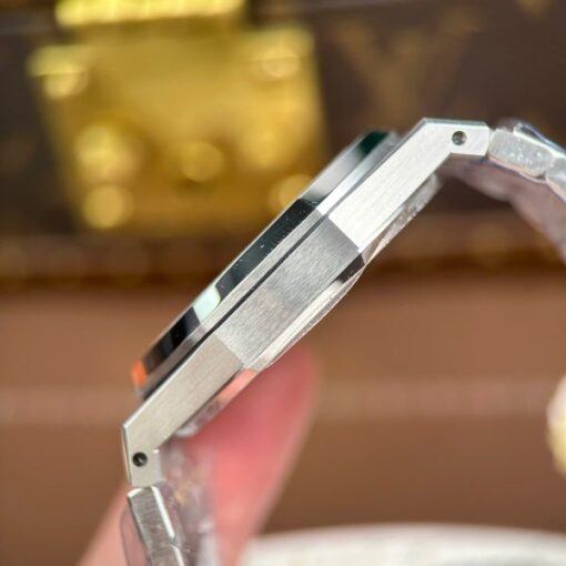 Audemars Piguet Royal Oak Openworked 15407 Knock Off Watches Dial Skeleton Yellow THB Factory 41mm - Image 14